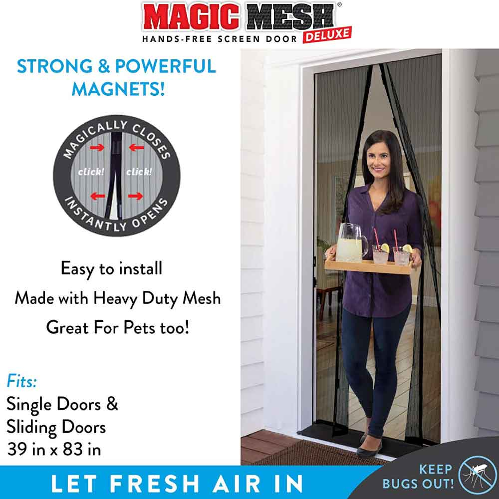 Magic Mesh Magnetic Screen Door