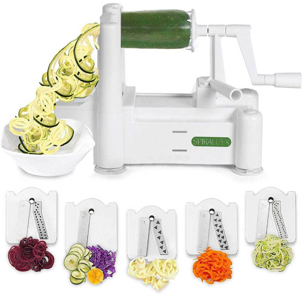 Spiralizer 5-Blade Vegetable Slicer