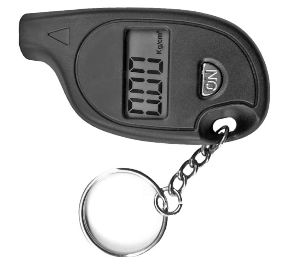 NUWA Tire Pressure Gauge Keychain Ring
