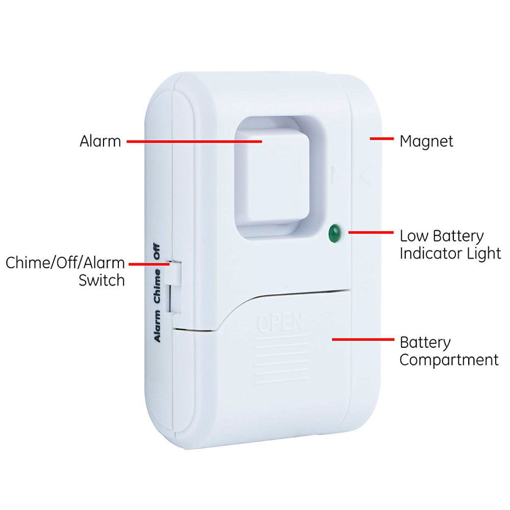 GE Personal Security Window/Door Alarm