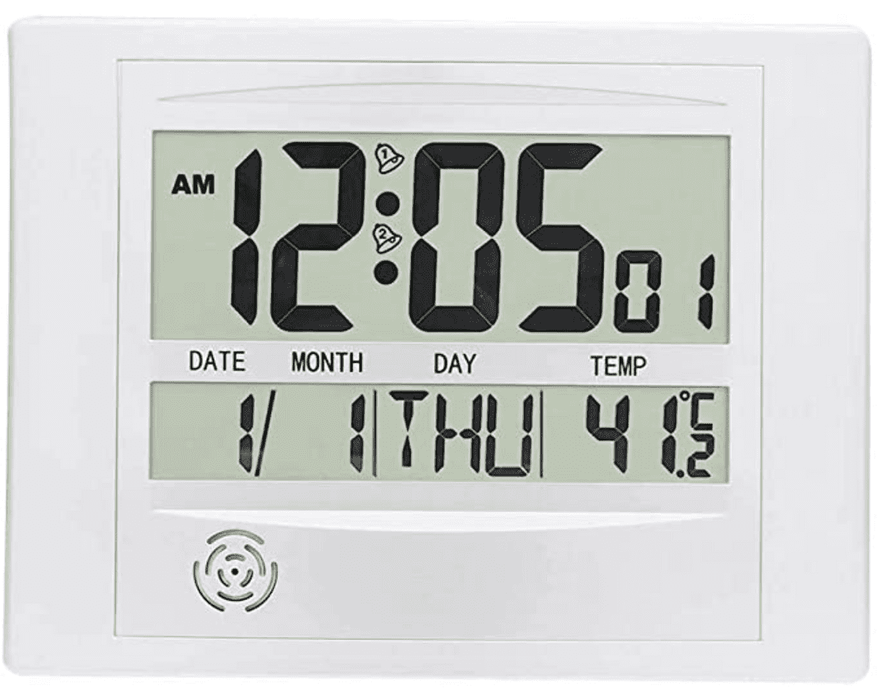 Best digital clock with calendar and alarm in 2020 cover image