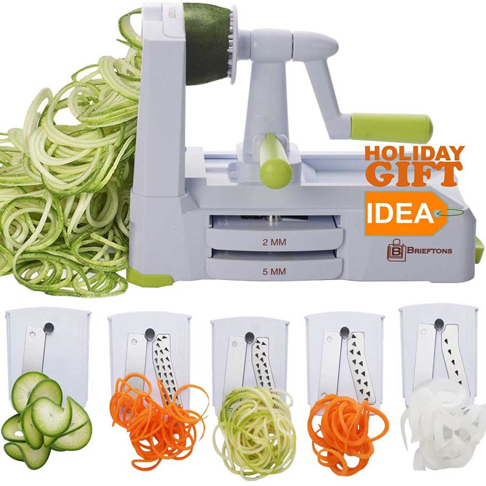 Breiftons Strong and Heavy 5-Blade Spiralizer