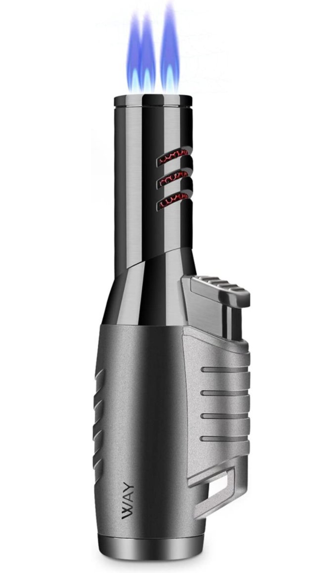 VVAY Triple Jet Flame Torch Cigar Lighter